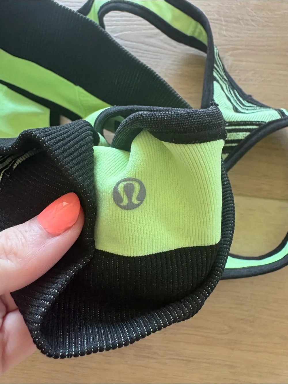 lululemon ebb & flow reversible sports bra